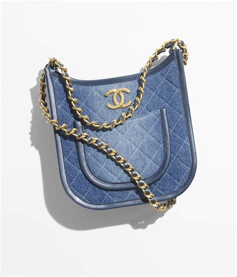 hobo chanel washed deni
